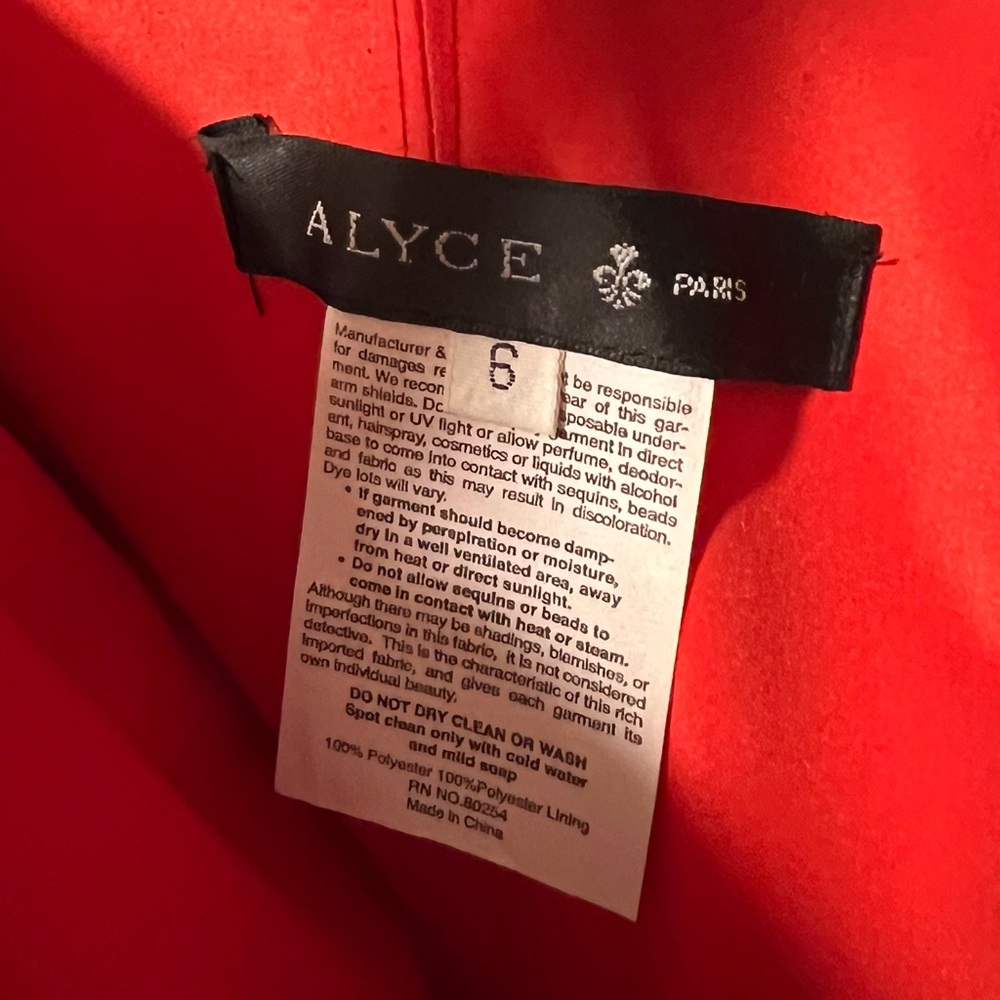Alyce Paris Red Dress